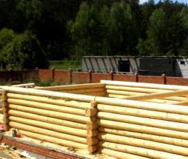 сруб из ели - тип 1