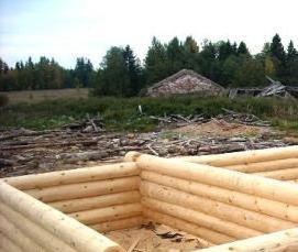 сруб из ели - тип 2