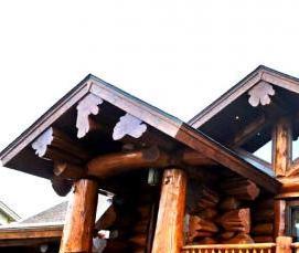 сруб «канадская чаша» - тип 1