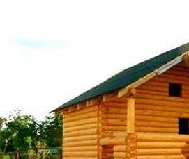 сруб с выносом - тип 1