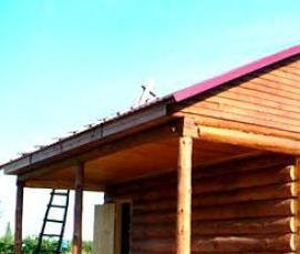 сруб с выносом - тип 3