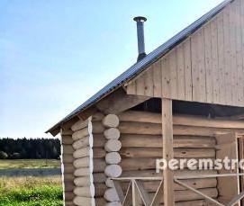 сруб с выносом - тип 2