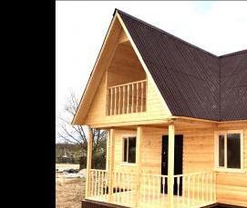 срубы 10х10 м из бруса - модель 2