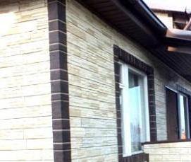 стальные фасадные панели - модель 1