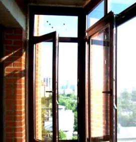 стандартные пластиковые окна - тип 2