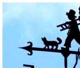 старинный флюгер - вариант 1