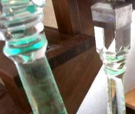 стеклянные балясины - вариант 1