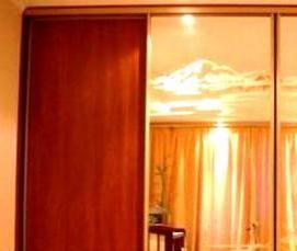 стеклянные двери купе с рисунком - модель 1