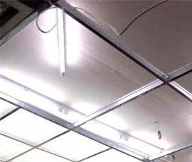 стеклянные натяжные потолки - тип 4