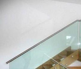 стеклянные ограждения для лестницы - модель 2