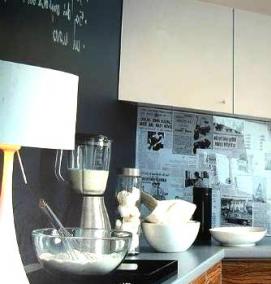 стеклянный фартук для кухни - тип 4