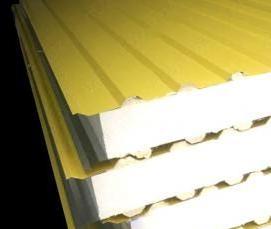 стеновые сэндвич-панели с утеплителем - тип 1