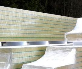 стеновые сэндвич-панели с утеплителем - тип 2