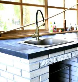 столешница для улицы - вариант 1