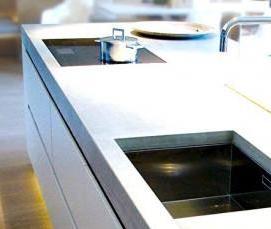 столешница из бетона - вариант 4