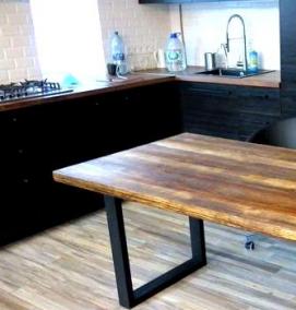 столешница из лиственницы - модель 1