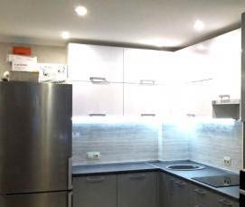 столешница Серый глянец - вариант 1