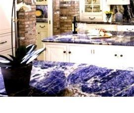 столешницы Синий Мрамор - модель 2