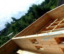 строганный брус 100х150 мм - модель 1