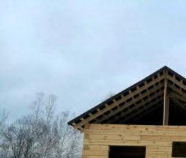 строганный брус 200х200 мм - модель 4