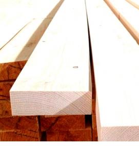 строганный брус 70х70 мм - тип 4