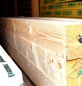 строганный брус 70х70 мм - тип 2