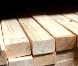 строганный брусок 45х45 мм - модель 2
