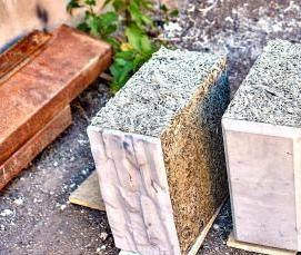 строительные блоки арболитовые - модель 4