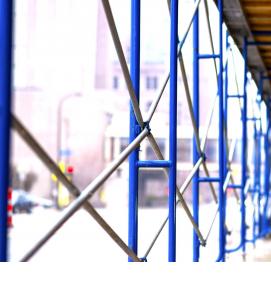 строительные леса для внутренних работ - вариант 3