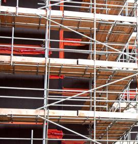 строительные леса для внутренних работ - вариант 2