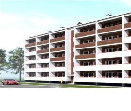 строительство 9 этажного дома - тип 1