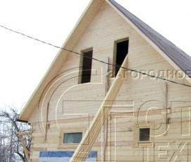 строительство дачного дома в снт - вариант 2