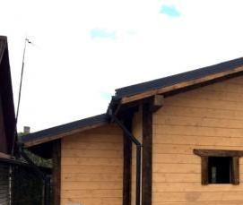 строительство дачных каркасных домов - модель 3