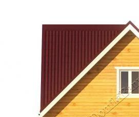 строительство дома 7х7 - модель 4