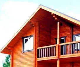 строительство дома из бруса камерной сушки - тип 2