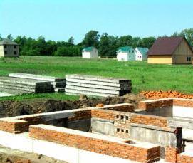 строительство дома с подвалом - модель 1