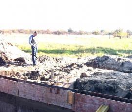 строительство дома с подвалом - модель 4