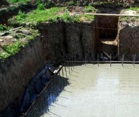 строительство дома с подвалом - модель 2