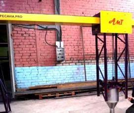 строительство домов 3 d принтером - тип 2