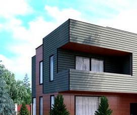 строительство домов хай тек под ключ - вариант 2