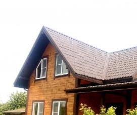 строительство домов из проф бруса - тип 1