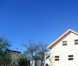 строительство домов из проф бруса - тип 2