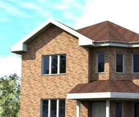 строительство домов под ключ из кирпича - тип 3