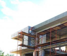 строительство домов с плоской крышей - тип 2