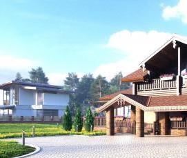 строительство домов шале под ключ - вариант 1