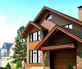 строительство домов шале под ключ - вариант 4