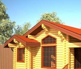 строительство домов шале под ключ - вариант 3
