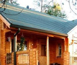 строительство финских домов из клееного бруса - тип 1