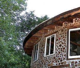 строительство круглого дома - модель 1