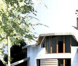 строительство круглого дома - модель 4